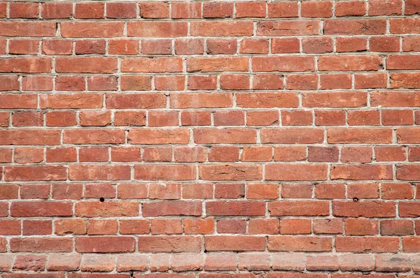 Background Old Red Brick Wall — Stock Photo, Image