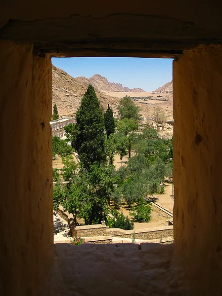 Klášter svaté Kateřiny, Sinaj, egypt — Stock fotografie