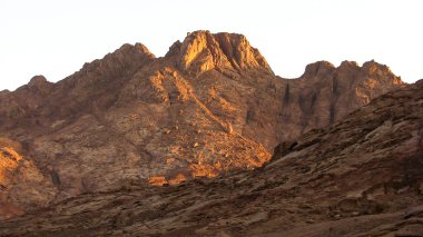 Sunrise Sina Dağı, Mısır.