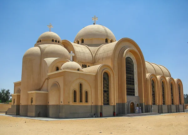 Egyptische christelijke klooster Stockfoto