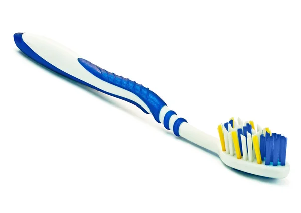 Blue and white toothbrush — Stock Photo, Image
