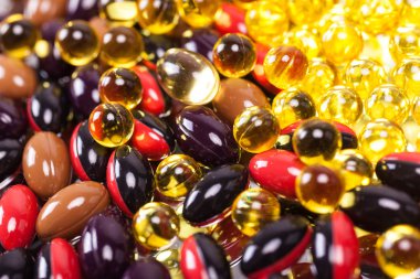 tabletler ve kapsüller saçılma