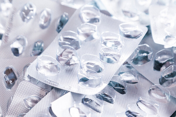 рассеяние капсул и таблеток
