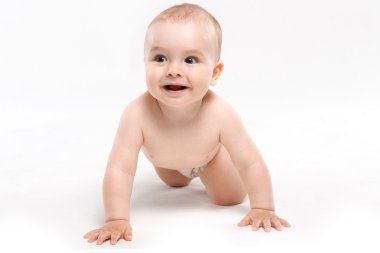 çıplak küçük çocuk