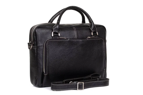 Sac design en cuir véritable pour homme — Photo