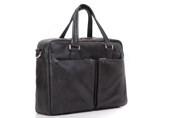 Designer genuine leather bag for men — Stock Photo, Image