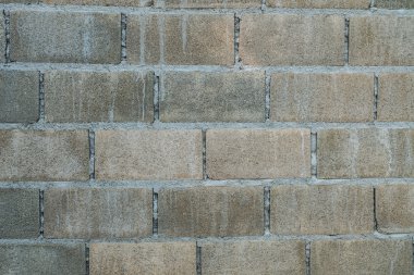 Beton blok duvar arkaplan dokusu.