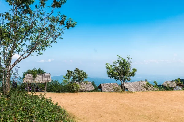 Hut shelters for views Mon Jam, Chiang Mai, Thailand. — Stock Photo, Image