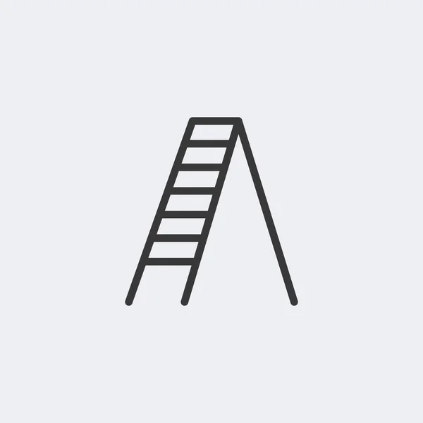 Leitersymbol Isoliert Auf Dem Hintergrund Treppensymbol Modern Einfach Vektor Symbol — Stockvektor