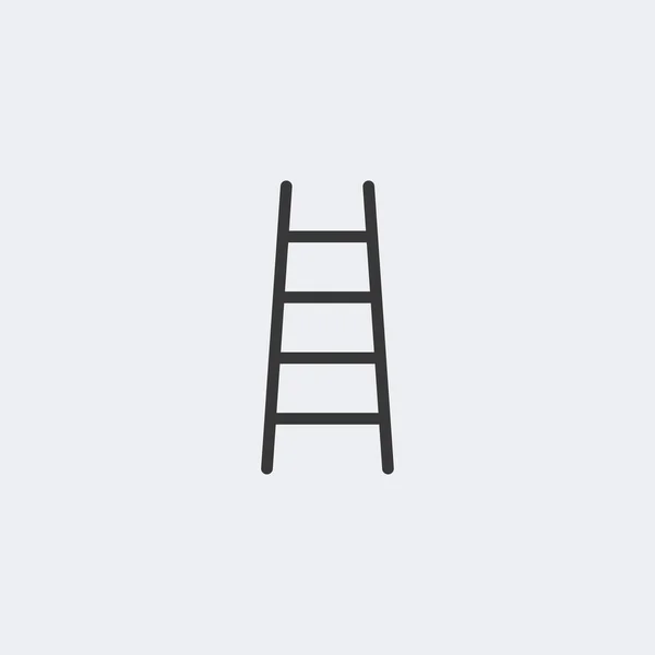 Leitersymbol Isoliert Auf Dem Hintergrund Treppensymbol Modern Einfach Vektor Symbol — Stockvektor