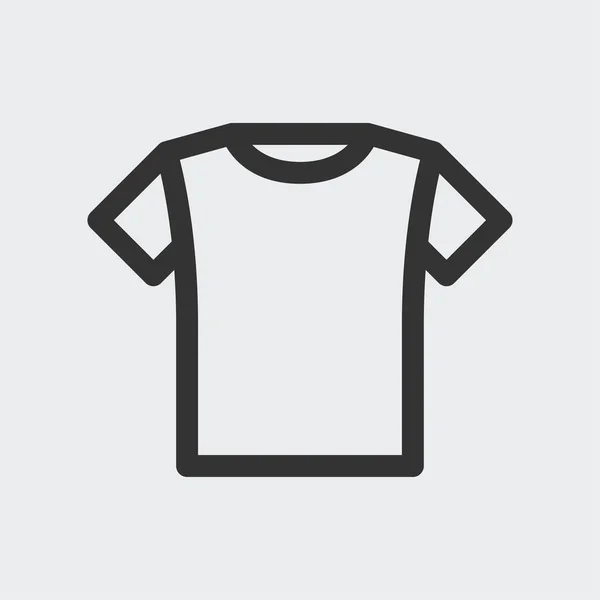 Camiseta Icono Aislado Fondo Ropa Símbolo Moderno Simple Vector Icono — Vector de stock