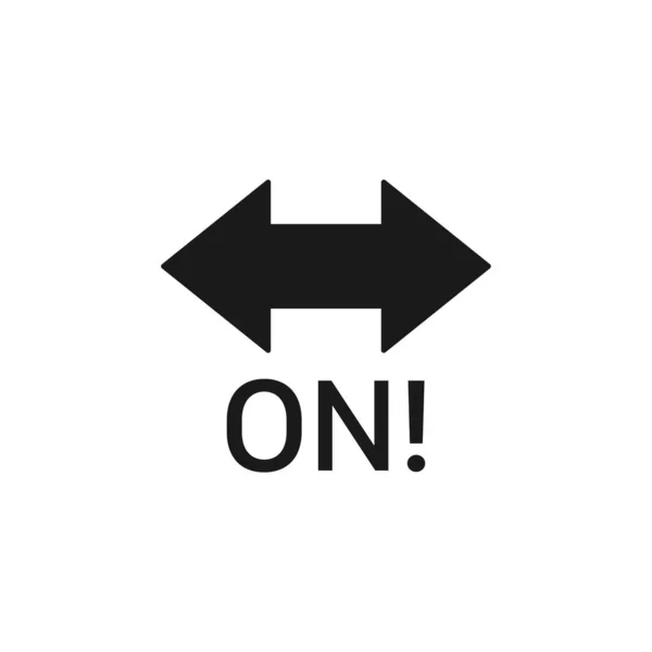 Emoji Icoon Geïsoleerd Witte Achtergrond Pijl Symbool Modern Eenvoudig Vector — Stockvector