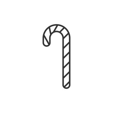 Beyaz arka planda izole edilmiş şeker simgesi. Özellikler, web sitesi tasarımı için modern, basit, vektör, simge, mobil uygulama, ui. Vektör İllüstrasyonu