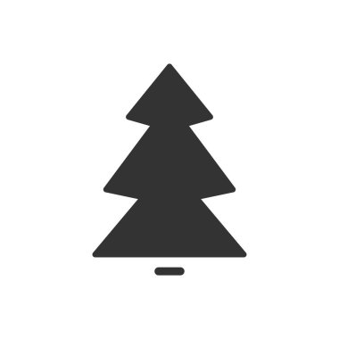 Firavun ağacı simgesi beyaz arkaplanda izole edildi. Noel sembolü modern, basit, vektör, web sitesi tasarımı için simge, mobil uygulama, ui. Vektör İllüstrasyonu