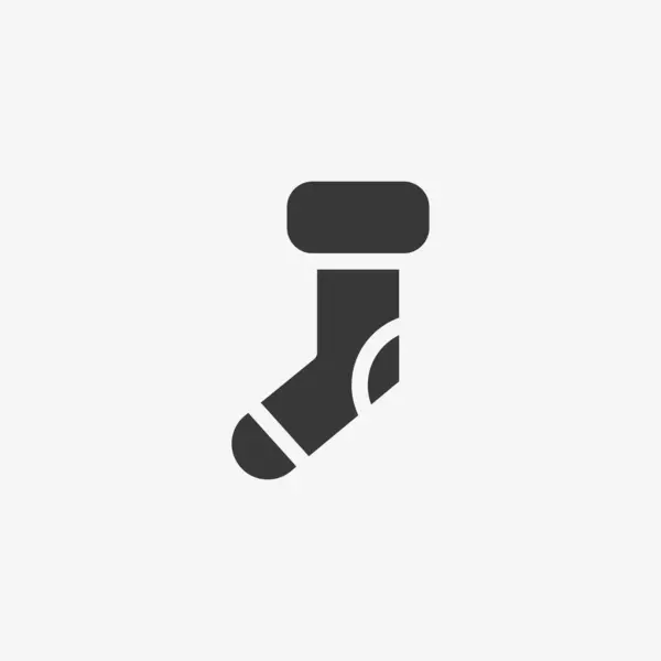 Socken Symbol Isoliert Auf Dem Hintergrund Socken Symbol Modern Einfach — Stockvektor