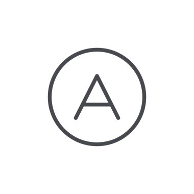 Beyaz arkaplanda izole edilmiş herhangi bir çözücü simge. Çamaşır sembolü modern, basit, vektör, web sitesi tasarımı için simge, mobil uygulama, ui. Vektör İllüstrasyonu