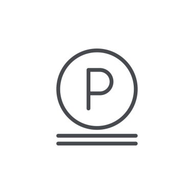 Beyaz arka planda tetrakloretilen ikonu dışında herhangi bir çözücü. Çamaşır sembolü modern, basit, vektör, web sitesi tasarımı için simge, mobil uygulama, ui. Vektör İllüstrasyonu