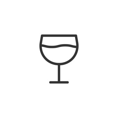 Cam ikon. Web sitesi tasarımı için modern, basit, vektör, simge iç, mobil uygulama, ui. Vektör İllüstrasyonu