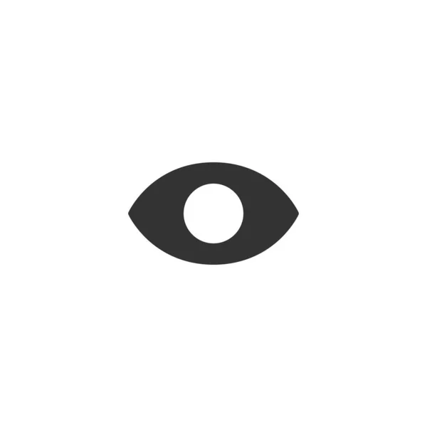 Augensymbol Vision Symbol Modern Einfach Vektor Symbol Für Website Design — Stockvektor