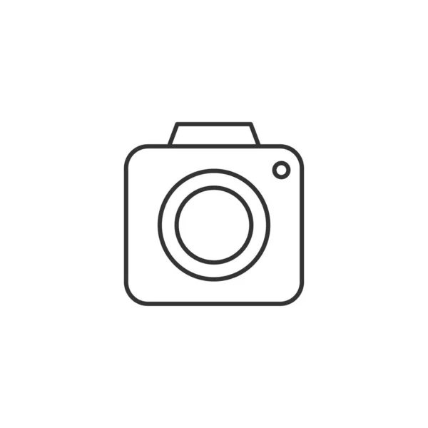 Camera Icoon Fotografie Symbool Modern Eenvoudig Vector Icoon Voor Website — Stockvector