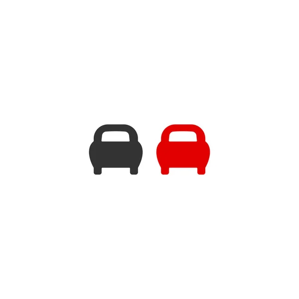 Kein Überholverbotsschild Verkehrszeichen Symbol Modern Einfach Vektor Symbol Für Website — Stockvektor