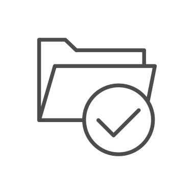 Belge simgesi beyaz arkaplanda izole edildi. Dizin sembolü modern, basit, vektör, web sitesi tasarımı için simge, mobil uygulama, ui. Vektör İllüstrasyonu