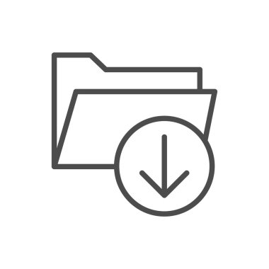 Belge simgesi beyaz arkaplanda izole edildi. Dizin sembolü modern, basit, vektör, web sitesi tasarımı için simge, mobil uygulama, ui. Vektör İllüstrasyonu