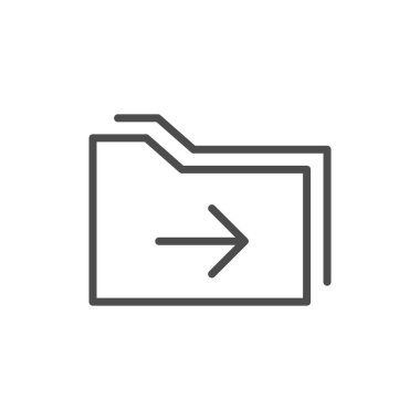 Belge simgesi beyaz arkaplanda izole edildi. Dizin sembolü modern, basit, vektör, web sitesi tasarımı için simge, mobil uygulama, ui. Vektör İllüstrasyonu