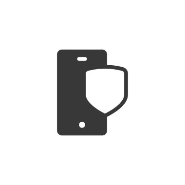 Akıllı telefon ikonu. Telefon sembolü modern, basit, vektör, web sitesi tasarımı için simge, mobil uygulama, ui. Vektör