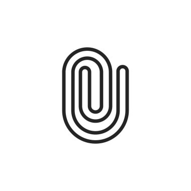 Eklenti simgesi. Bağlantı sembolü modern, basit, vektör, web sitesi tasarımı için simge, mobil uygulama, ui. Vektör İllüstrasyonu