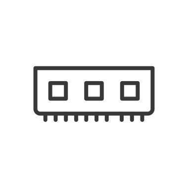 Koç ikonu. Donanım sembolü modern, basit, vektör, web sitesi tasarımı için simge, mobil uygulama, ui. Vektör İllüstrasyonu