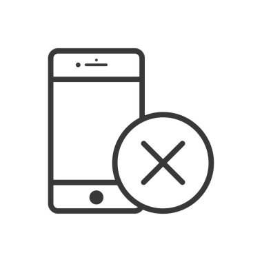 Akıllı telefon ikonu. Gadget sembolü modern, basit, vektör, web sitesi tasarımı için simge, mobil uygulama, ui. Vektör İllüstrasyonu