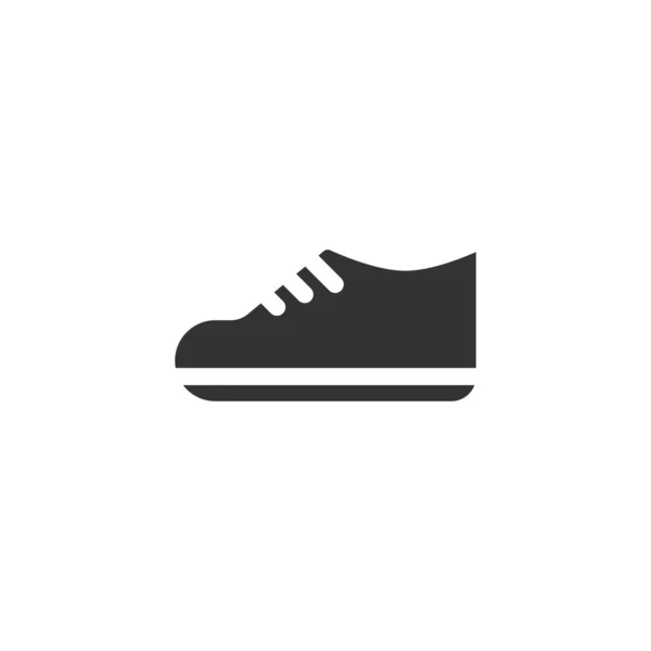 Значок Обуви Выделен Белом Фоне Символ Обуви Современный Простой Векторный — стоковый вектор