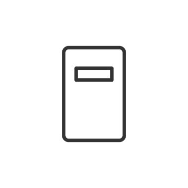 Not simgesi beyaz arkaplanda izole edildi. Defter sembolü modern, basit, vektör, web sitesi tasarımı için simge, mobil uygulama, ui. Vektör İllüstrasyonu