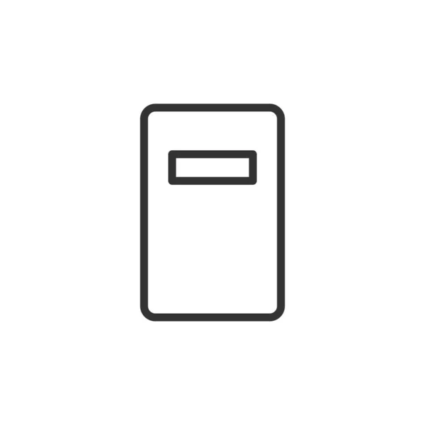 Ikona Poznámkového Bloku Izolovaná Bílém Pozadí Notebook Symbol Moderní Jednoduchý — Stockový vektor