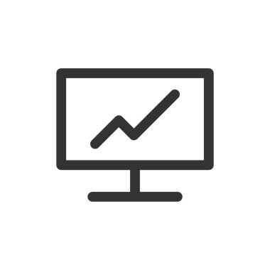 Çizgi arabası simgesi beyaz arkaplanda izole edildi. Web sitesi tasarımı için modern, basit, vektör simgesi, mobil uygulama, ui. Vektör İllüstrasyonu