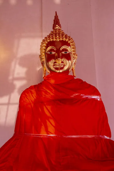 Estatua Buda Renovar Nuevo Hermosa Pacífica — Foto de Stock