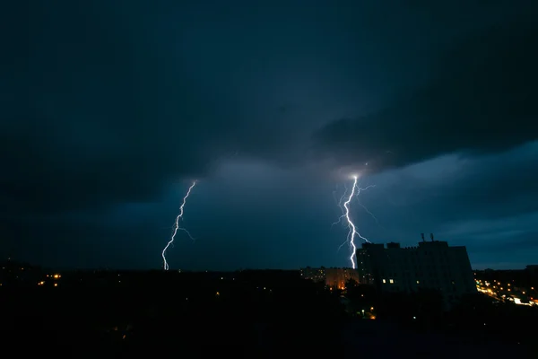 Trovoada em Minsk — Fotografia de Stock