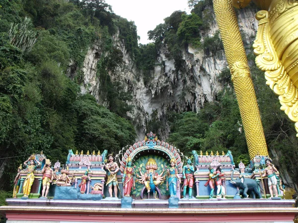 Grotte Batu Kuala Lumpur Malesia Gennaio 2016 Cupola Con Sculture — Foto Stock