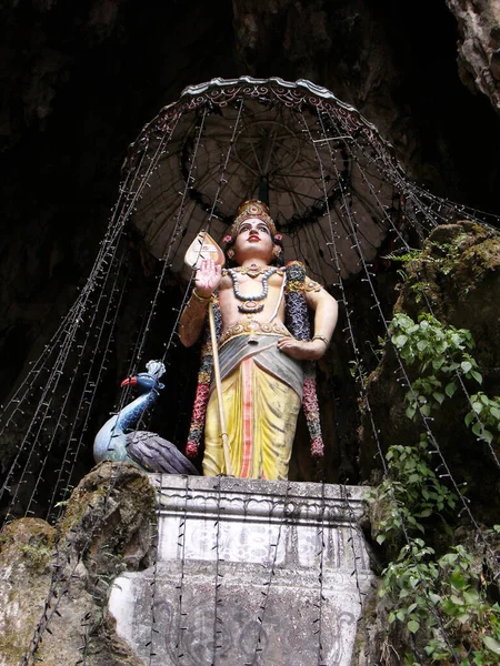 Batu Caves Kuala Lumpur Malaysia January 2016 Vertical View Sculpat — 图库照片