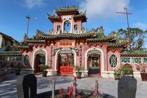 Hoi Vietnam Ekim 2020 Hoi Daki Fujian Çin Tapınağı Nın — Stok fotoğraf