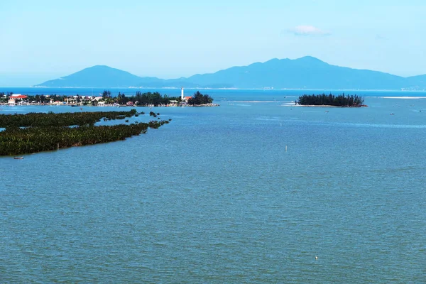 Hoi Vietnam Décembre 2020 Phare Hai Dang Embouchure Rivière Thu — Photo