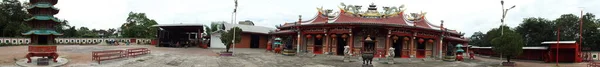 Medan Sumatra Indonésia Janeiro 2018 Vista Panorâmica Templo Vihara Gunung — Fotografia de Stock