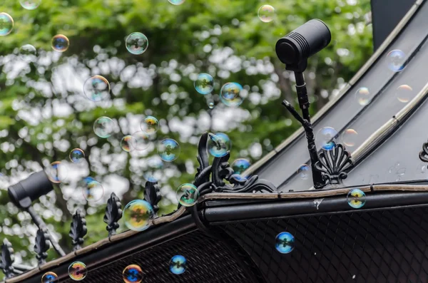 Bubble rond gebouw — Stockfoto