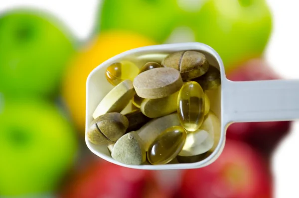 çeşitli vitamin ve besin takviyeleri de beyaz hizmet 