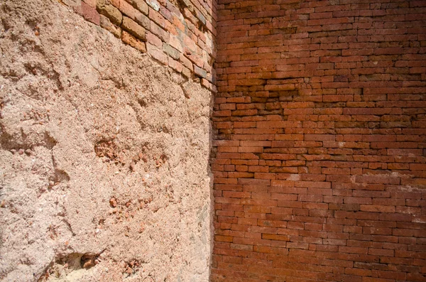 Antiguo ángulo de pared de ladrillo —  Fotos de Stock