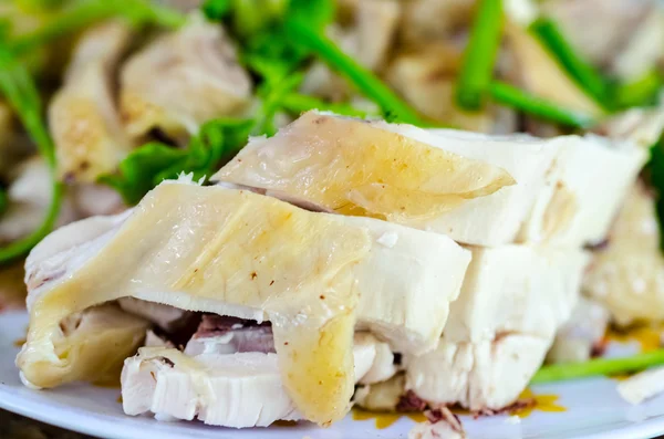 Chinese  steamed chicken — Stock Photo, Image