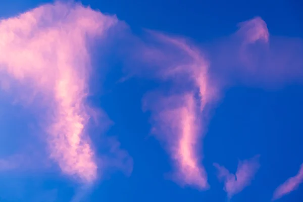 Pink cloud sky — Stock Photo, Image