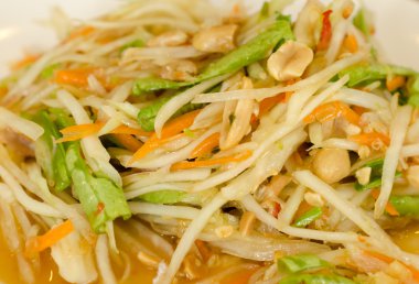 Som Tam Thai (Papaya salatası)