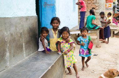 gaya kentin gecekondu Hintli çocuk bilinmeyen  